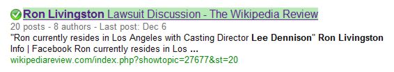 Actual Google search results You can make this stuff up, but I swear we didnt
